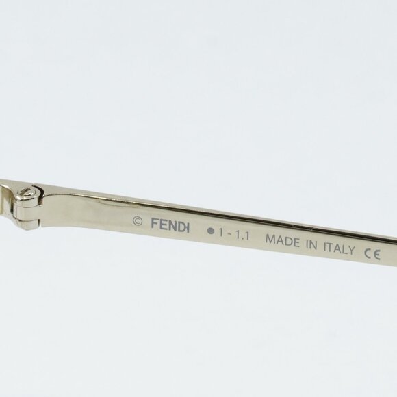 Fendi FE50008U 033 Eyeglasses Light Gold 54mm Round Frame - Picture 7 of 11